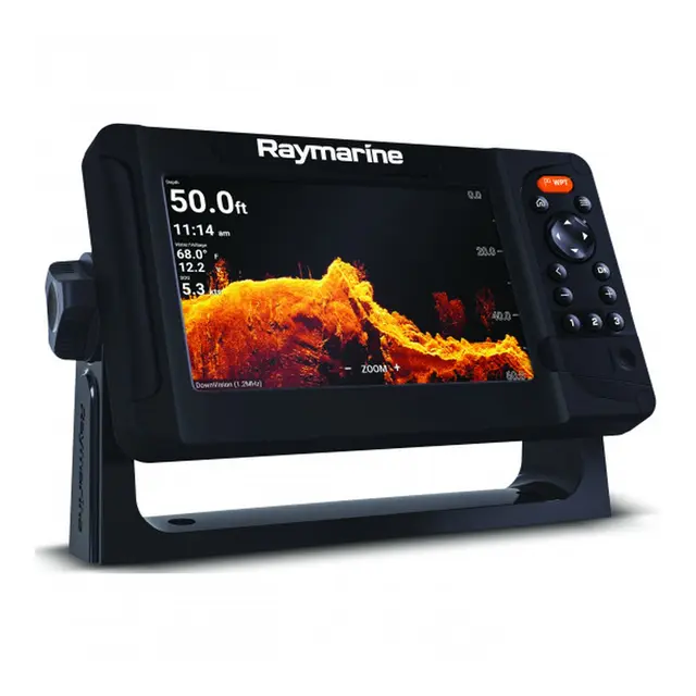 RAYMARINE Element 7HV kartplotter/Ekko 7" - m/HV-100 HyperVision hekksvinger 