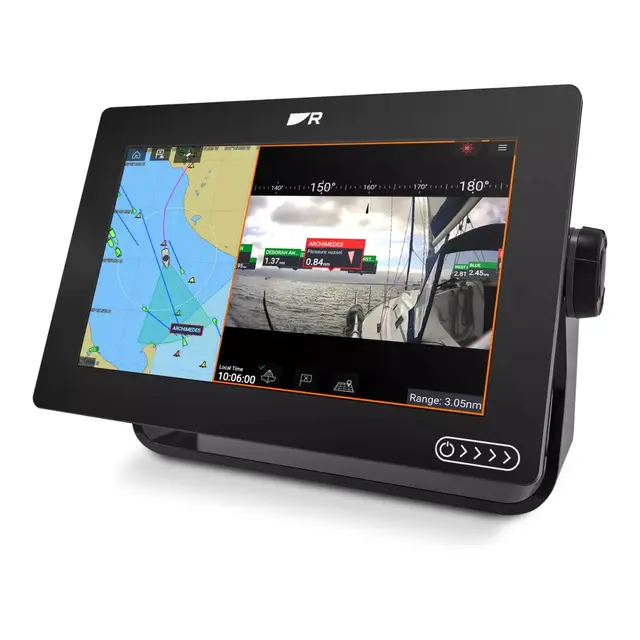RAYMARINE AXIOM+ 9 multifunksskjerm Lighthouse Nord Europa kart 
