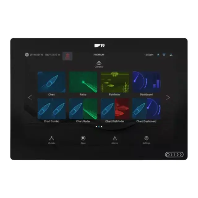RAYMARINE AXIOM+ 12 Kartplotter 12" Skjerm - m/ Lighthouse kart 