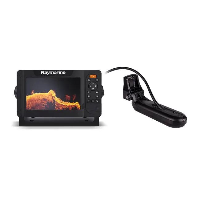 RAYMARINE Element 7HV kartplotter/Ekko 7" - m/HV-100 HyperVision hekksvinger 