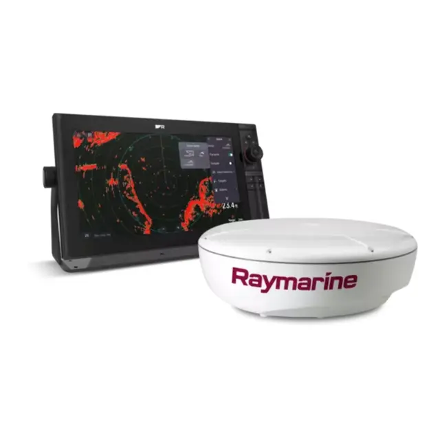 RAYMARINE RD418HD Color, 45cm, 4kW leveres uten kabel. 