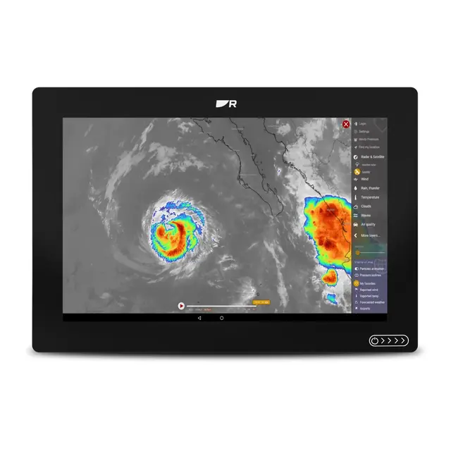 RAYMARINE Axiom2 9 MFD Med Lighthous kart nordeuropa 