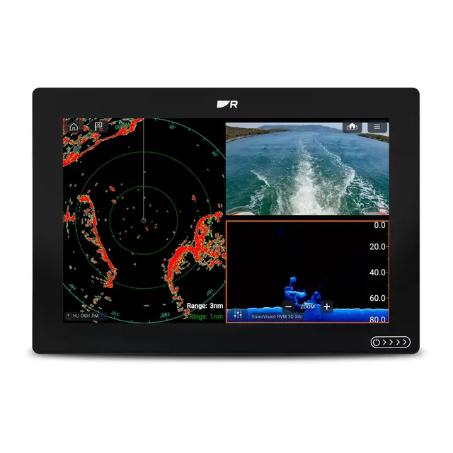 RAYMARINE Axiom2 9 MFD Med Lighthous kart nordeuropa 