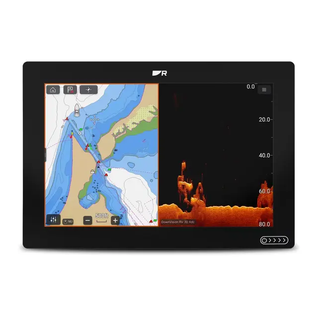 RAYMARINE Axiom2 9 MFD Med Lighthous kart nordeuropa 