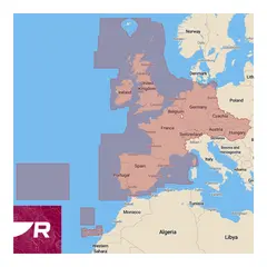 RAYMARINE LightHouse GEN2  Europa Vest Ferdig på brikke