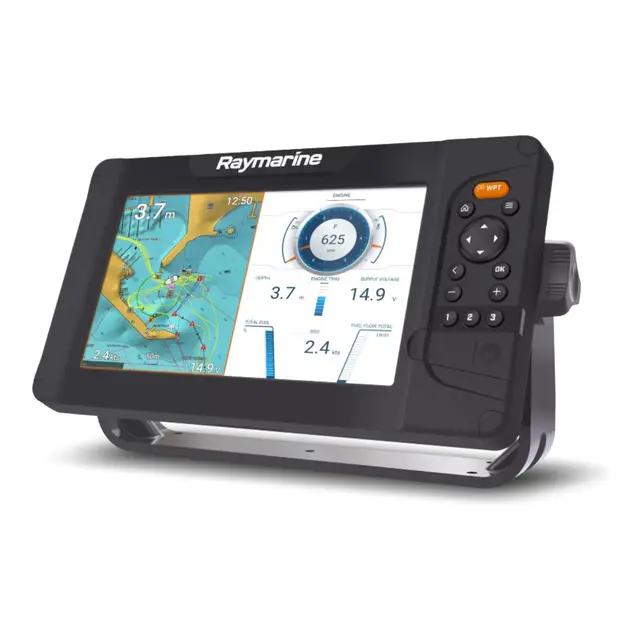 RAYMARINE Element 9S - Kartplotter/Ekko m/ Lightouse kart, Nord-Europa 
