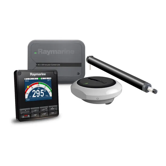 RAYMARINE Evolution pakke for seilbåt med P70, ACU-100 og drivenhet rorkult 