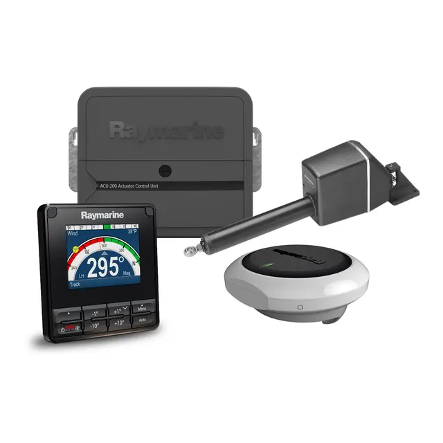 RAYMARINE EV200 Seilbåt pilot komplett P70s , ACU-200 og El. lineær drivenhet 