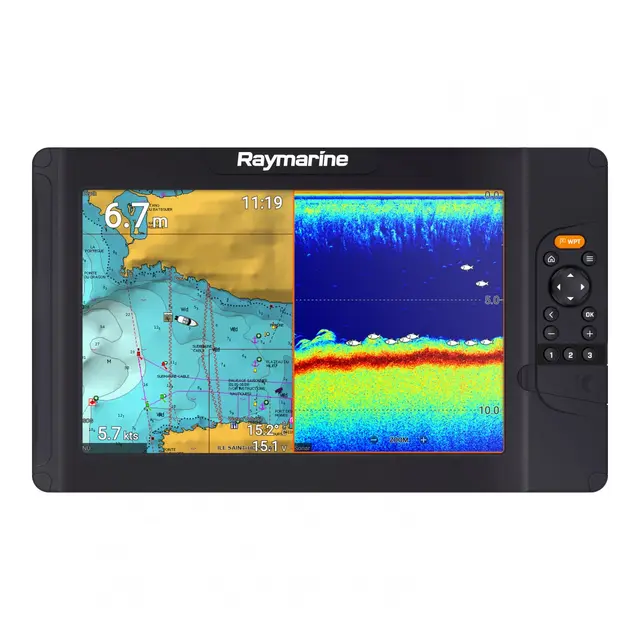 RAYMARINE Element 12S Kartplotter/Ekko Med Nord Europa LightHouse kart 