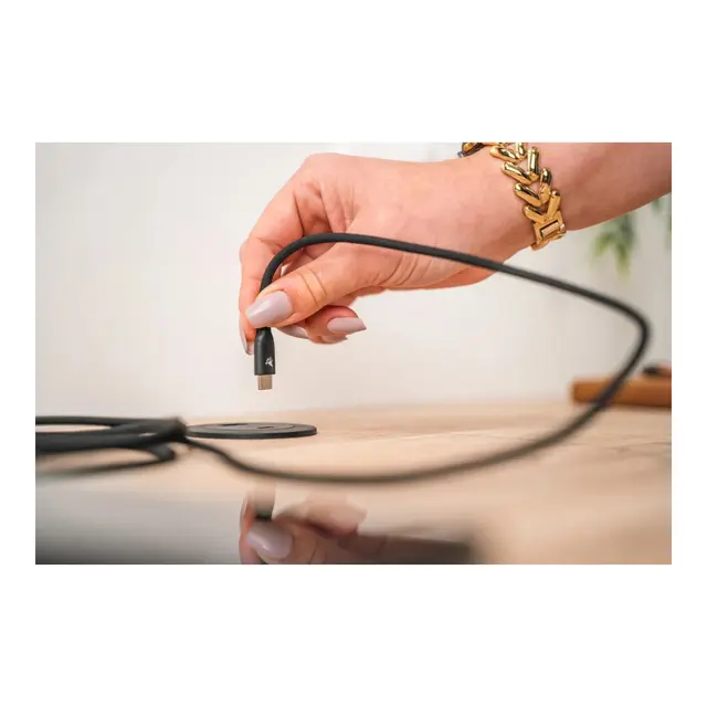 AQIILA Flettet usb-c/usb-c 2.0 1m - 240w Hurtig ladekabel 