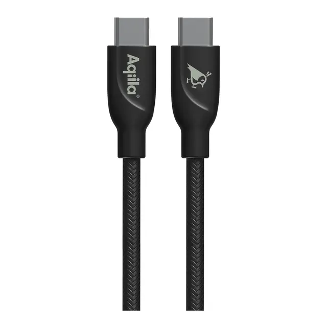 AQIILA Flettet usb-c/usb-c 2.0 2m - 240w Hurtig kabel 