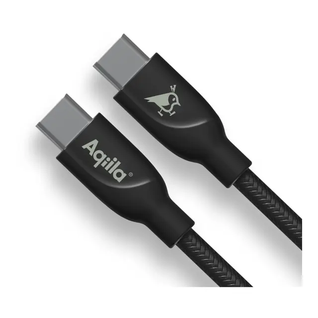 AQIILA Flettet usb-c/usb-c 2.0 2m - 240w Hurtig kabel 