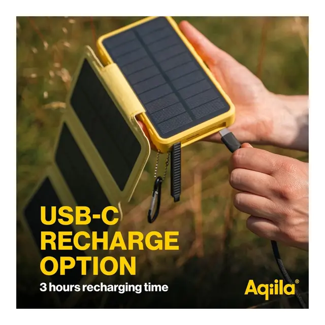 AQIILA Powerbird Bs10 Solar Powerbank 10k mAh 