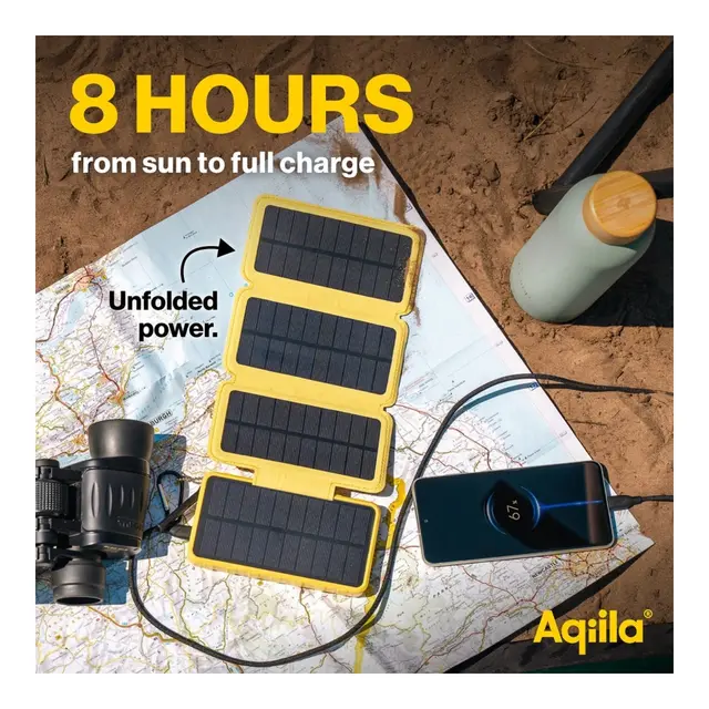 AQIILA Powerbird Bs10 Solar Powerbank 10k mAh 