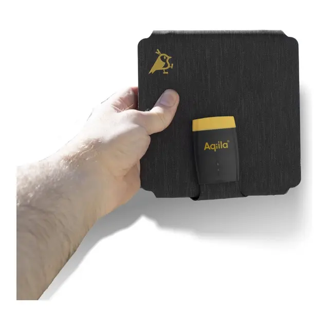 AQIILA Sunbird solcellepanel P21 Kompakt solcellepanel - 21W -USB C 