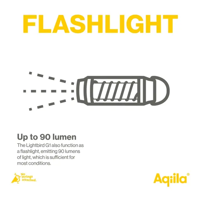AQIILA Lightbird G1 Glowlight + Torch 