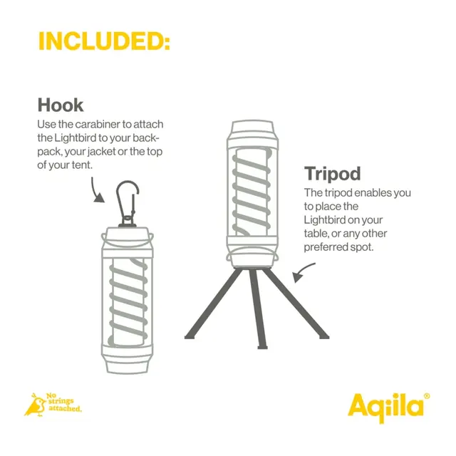 AQIILA Lightbird G1 Glowlight + Torch 