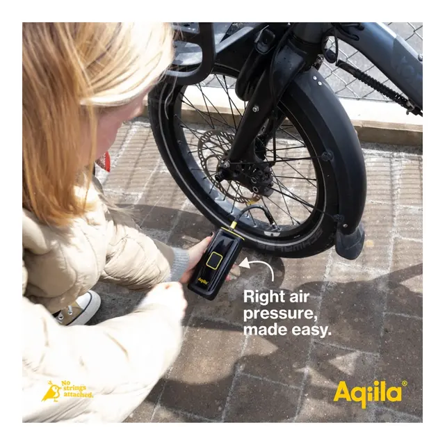 AQIILA Airbird C4 luftkompressor Oppladbar luftkompressor og powerbank 