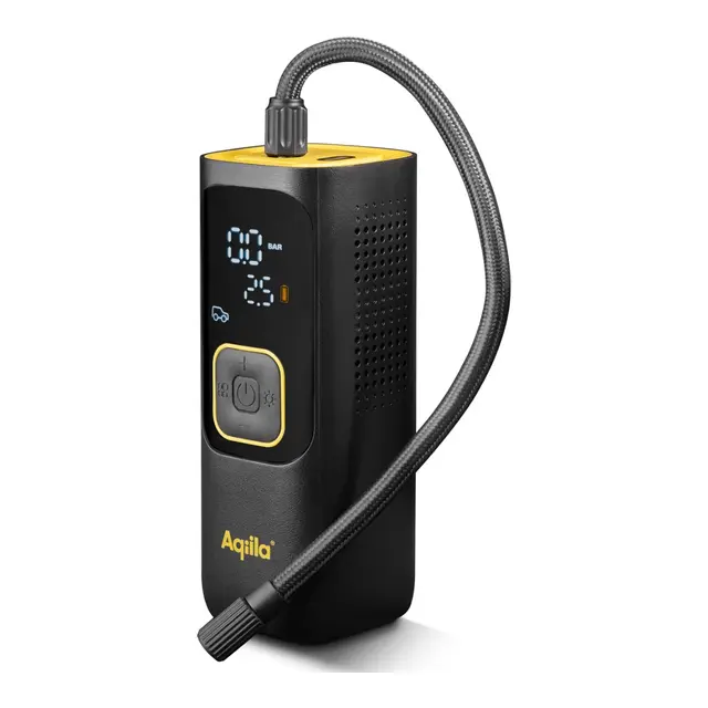 AQIILA Airbird C7 luftkompressor Oppladbar luftkompressor og powerbank 