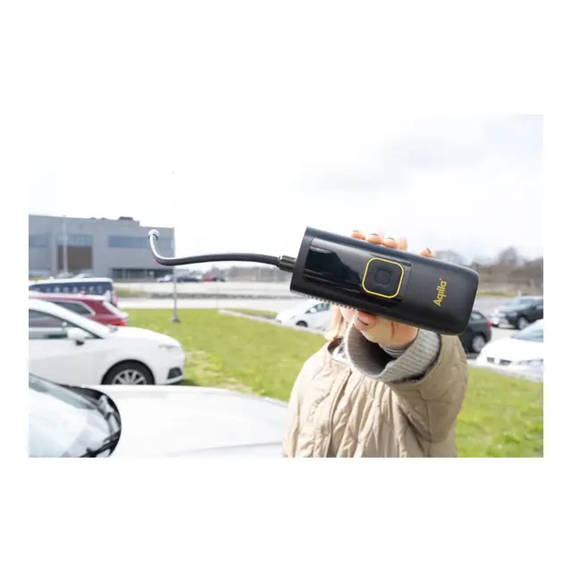 AQIILA Airbird C7 luftkompressor Oppladbar luftkompressor og powerbank 