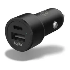 AQIILA Chargebird CC2 USB-C og USB-A 12V sokkel strøm uttak plugg