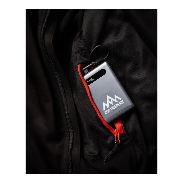 Heatx Heated Fleece Sweater Mens M Black- Batteri varmejakke 