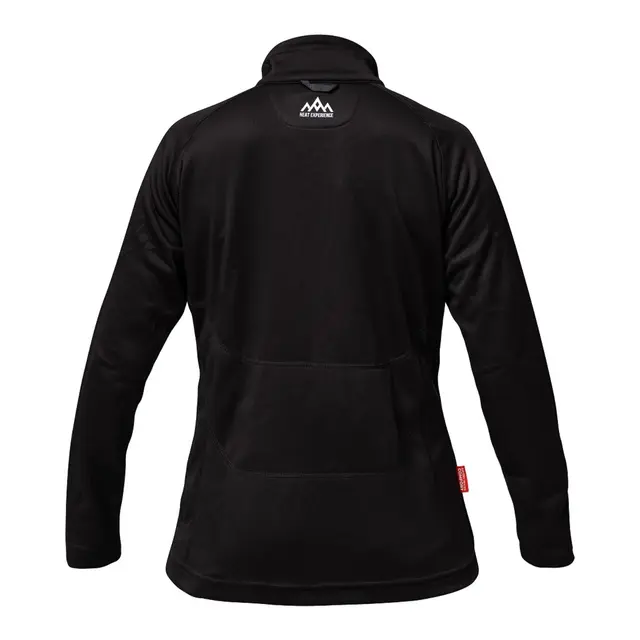 Heatx Heated Fleece Sweater Womens L Black 