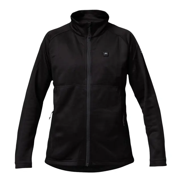 Heatx Heated Fleece Sweater Womens M Black 