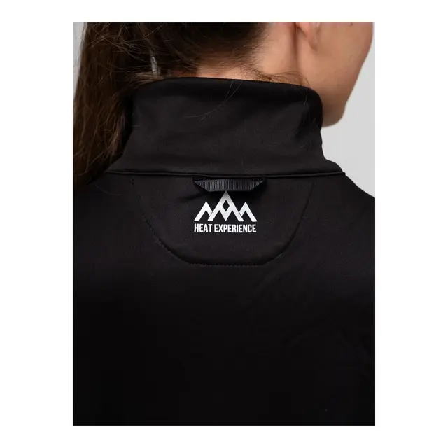 Heatx Heated Fleece Sweater Womens M Black 