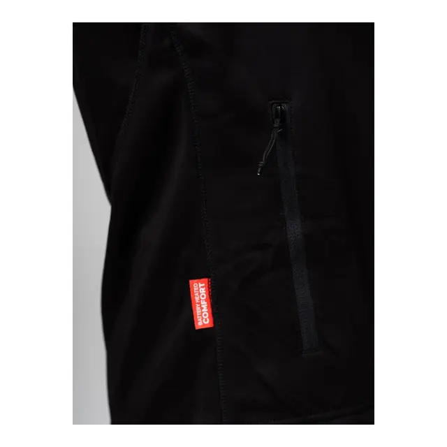 Heatx Heated Fleece Sweater Womens XL Black 