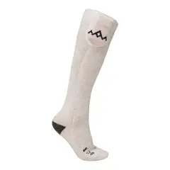 HeatX Heated Everyday Socks V2 43-45 - Krem- batteri og fjernkontroll