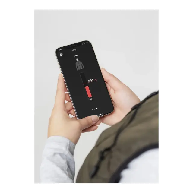 HeatX Heated Pile Fleece Unisex L Olive Green - Varme jakke - Batteri 