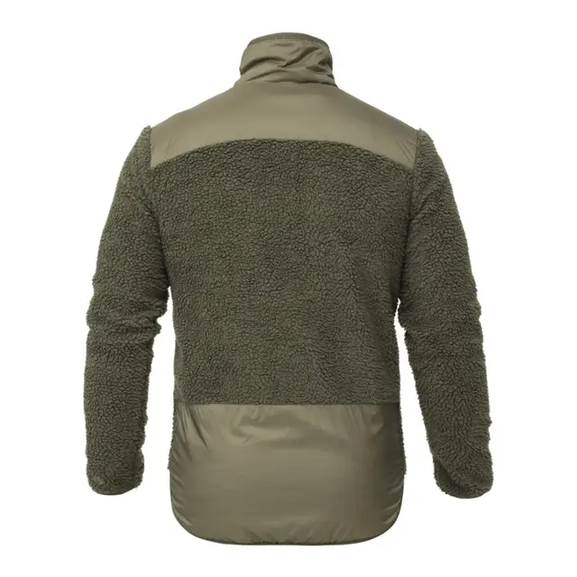 HeatX Heated Pile Fleece Unisex XL Olive Green - Varme jakke - Batteri 