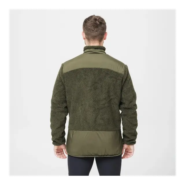 HeatX Heated Pile Fleece Unisex XL Olive Green - Varme jakke - Batteri 