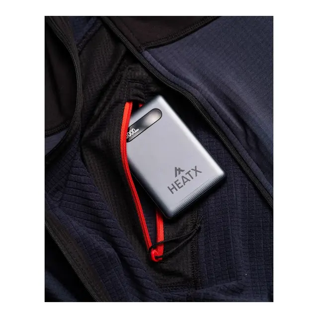 HEATX Inner Vest v2 L Navy/Sort- Batteri styrt varmevest 