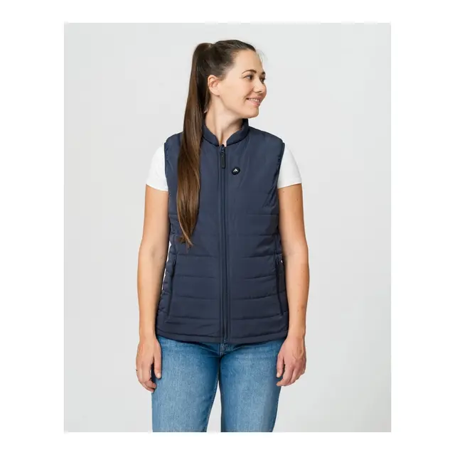 HEATX Everyday Vest Dame V2  - S Pale Navy - Batteri styrt varmevest 