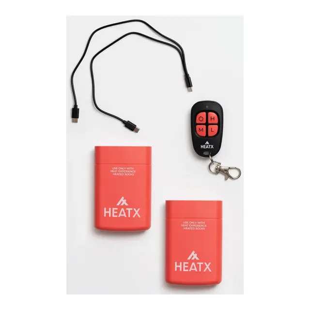 HEATX Everyday Varmesokker V3 Grå - Batteri styrt - L 43-45 