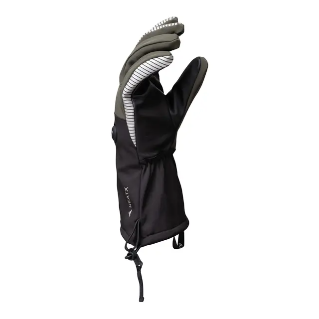 HEATX Velo Hansker M Olivengrønn/sort - Batteri styrt varme 