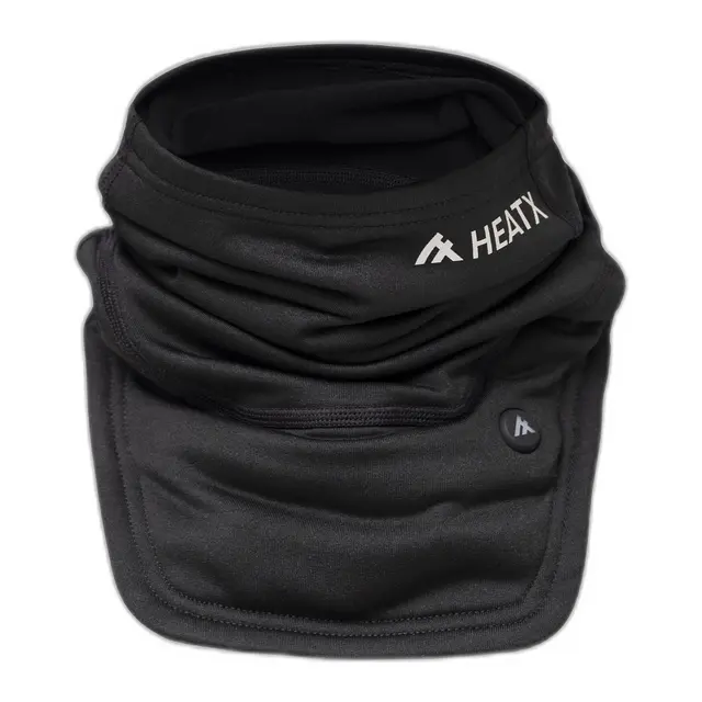 HeatX Nakke varmer - Buff - Sort Batteri drevet tubehals 