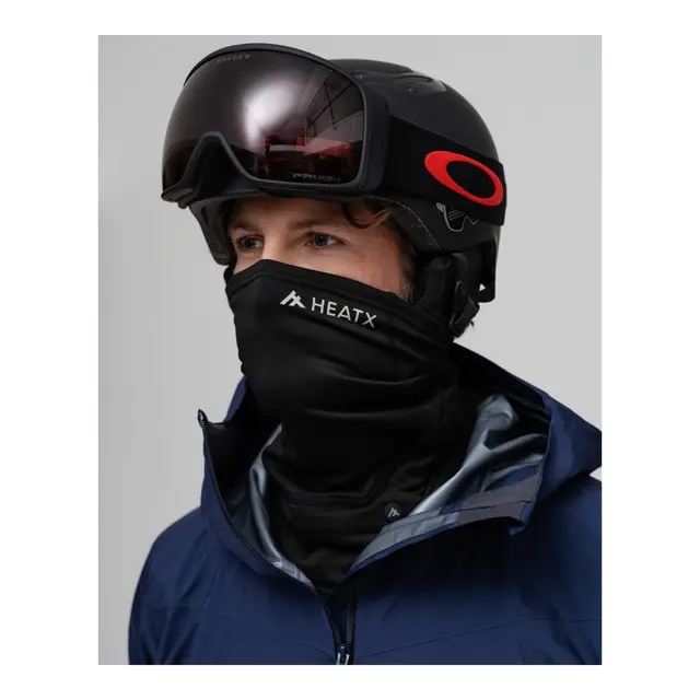 HeatX Nakke varmer - Buff - Sort Batteri drevet tubehals 