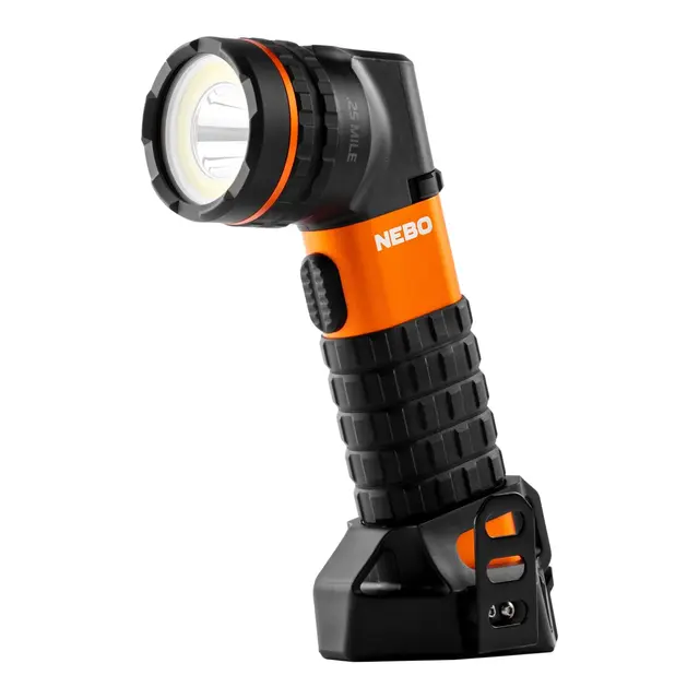 NEBO Master Series Sl25 - Lommelykt 400m - Flom lys og magnetfeste 