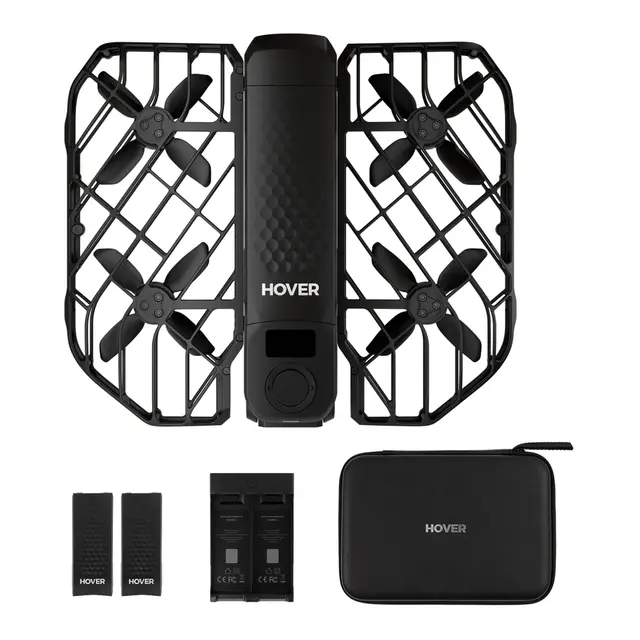 HoverAir X1 Pro Combo Black - Etui - Batteri 