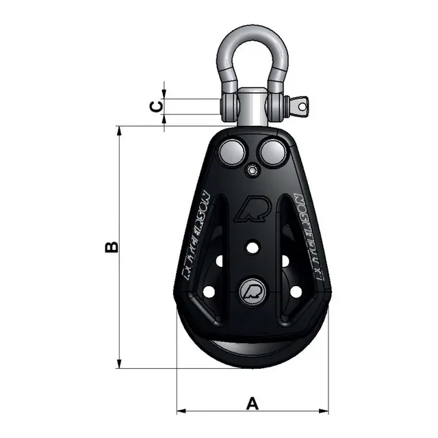 RUTGERSON RAW Block 60mm Trippel Med Hunsvott 