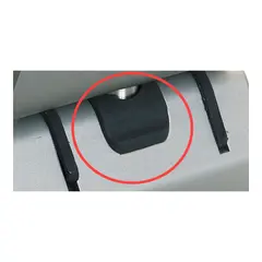 RUTGERSON Gummi till Genoa-vogn Sort, gummi til underdel