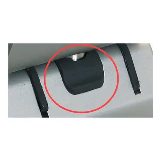 RUTGERSON Gummi till Genoa-vogn Sort, gummi til underdel