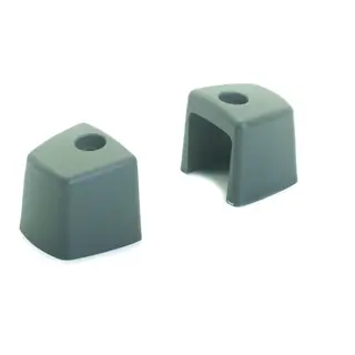 RUTGERSON Plastdeksel for 32mm skinne leveres i par