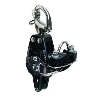 RUTGERSON RAW Block 60mm Single w Shoe Rat H-swott &amp; Quick Shackle