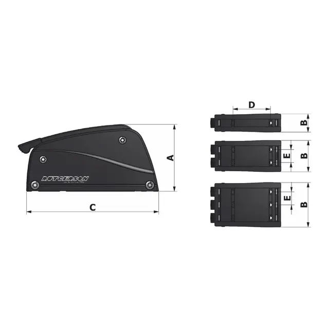RUTGERSON Dobbel avlaster Rc120s 