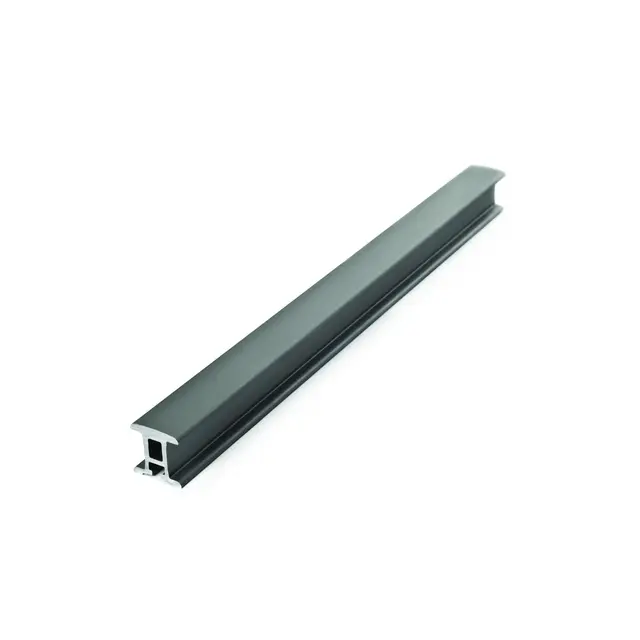 RUTGERSON 32mm Kuleskinne 1500 mm,  for skjult bolt 