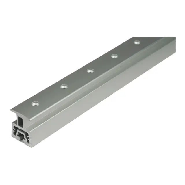RUTGERSON 50mm Forsterket stor skuddskinne med stopphull 